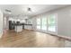 Bright kitchen with stainless steel appliances and access to the backyard at 5548 Painted Maple Ct, Indianapolis, IN 46254