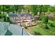 Spacious backyard with large wooden deck area, including a gazebo for outdoor relaxation at 5750 W 650 N, Thorntown, IN 46071