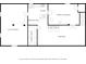 Floor plan showcasing gym/flex space, kitchen, and living room layout at 7135 Lantern Rd, Indianapolis, IN 46256