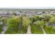 An aerial view of a neighborhood with mature trees and close to local businesses and retail at 7153 N Audubon Rd, Indianapolis, IN 46250