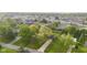 Aerial view of a residential area with tree-lined streets, well-manicured lawns and close to businesses at 7153 N Audubon Rd, Indianapolis, IN 46250