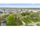Aerial view of a residential area with tree-lined streets, well-manicured lawns and close to businesses at 7153 N Audubon Rd, Indianapolis, IN 46250