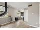 Spacious laundry room with stainless steel washer/dryer and ample room for organizing and completing household tasks at 7153 N Audubon Rd, Indianapolis, IN 46250