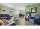 Inviting living room with modern decor and stylish furnishings, perfect for relaxation and entertaining at 7153 N Audubon Rd, Indianapolis, IN 46250
