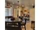 Eat-in kitchen with modern lighting fixtures and lots of counter space at 8136 E 37Th Pl, Indianapolis, IN 46226