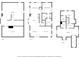 Floor plan showcasing the layout of the three stories with bedrooms, baths, and kitchen at 825 Iowa St, Indianapolis, IN 46203
