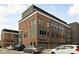 Contemporary brick townhome with attached garage and modern architectural details at 904 Veterans Way, Carmel, IN 46032