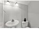 Simple and clean bathroom with modern fixtures and decor at 9713 Springcress Dr, Noblesville, IN 46060