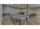Spacious game room with ping pong table, foosball, and recreational area at 1014 Massey Ct, Greenwood, IN 46143