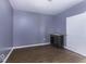 This bedroom features a spacious layout, hardwood floors, and neutral walls at 1049 N Tremont N St, Indianapolis, IN 46222