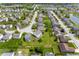 Discover the beauty of this residential area from above, surrounded by lakes and greenery at 10625 Gathering Dr, Indianapolis, IN 46259