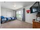Bright bedroom with a bed, natural light, and a closet offers a cozy and inviting space at 10625 Gathering Dr, Indianapolis, IN 46259
