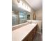 Bathroom with a large vanity, a walk-in shower, a soaking tub, and updated fixtures at 11821 Bills Ave, Fishers, IN 46037
