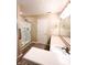 Bathroom with a walk-in shower and updated fixtures, ensuring convenience and accessibility at 11821 Bills Ave, Fishers, IN 46037