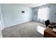 Spacious, light-filled bedroom with cozy new carpeting and ample room to relax at 11821 Bills Ave, Fishers, IN 46037