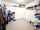 Bright walk-in closet with ample storage and shelving at 11821 Bills Ave, Fishers, IN 46037