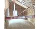Attic space with exposed beams, ready for renovation at 125 Howard St, Greenfield, IN 46140