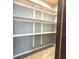 A large closet with multiple shelves for your storage needs at 125 Howard St, Greenfield, IN 46140