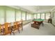 A recreation room featuring a billiards table and dining table at 1324 Chesterfield Dr, Anderson, IN 46012