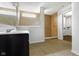 Spacious bathroom with double sink vanity and a separate shower room at 14584 Hinton Dr, Fishers, IN 46037