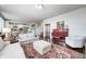 Large living room that opens up into dining room and kitchen at 14584 Hinton Dr, Fishers, IN 46037
