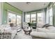 Cozy living room features comfortable seating, large windows, and neutral color palette at 14584 Hinton Dr, Fishers, IN 46037