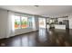 Bright open-concept living space with windows overlooking the yard, seamlessly connecting living areas at 14584 Hinton Dr, Fishers, IN 46037