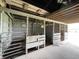 Interior view of barn featuring individual stalls at 1598 Commerce Way, Pittsboro, IN 46167