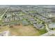 Panoramic aerial view of community featuring pond and landscape at 3006 Wildcat Ln, Indianapolis, IN 46203