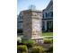 An elegant stone sign for The Lakes at Shady Nook community, showcasing the neighborhood's charm at 3561 Shady Lk Dr, Westfield, IN 46074