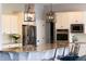 Bright kitchen features granite countertops, stainless steel appliances, and ample cabinetry at 3561 Shady Lk Dr, Westfield, IN 46074