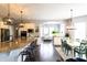 Expansive open kitchen flows into cozy sitting area, perfect for modern living at 3561 Shady Lk Dr, Westfield, IN 46074