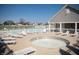 Community pool with lounge chairs and a small splash pool, perfect for relaxation and recreation at 3561 Shady Lk Dr, Westfield, IN 46074