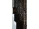 Close up of a modern stair railing showing the ornate black metal work at 3561 Shady Lk Dr, Westfield, IN 46074