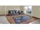 Comfortable living area with stylish furniture, large window, and warm inviting lighting at 5027 E 40Th St, Indianapolis, IN 46226