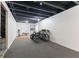 Unfinished basement area featuring gym and storage space for bikes at 5851 Grand Ave, Plainfield, IN 46168