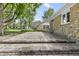 Stone back patio with steps at 6288 Buttonwood Dr, Noblesville, IN 46062