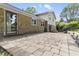Stone patio with outdoor entertaining space at 6288 Buttonwood Dr, Noblesville, IN 46062