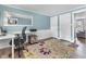 Home office featuring fresh paint, modern flooring, and lots of natural light at 6288 Buttonwood Dr, Noblesville, IN 46062