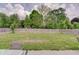 Spacious backyard enclosed by a wooden fence, offering ample room for outdoor activities and relaxation at 7303 Beal Ln, Indianapolis, IN 46217