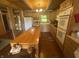 Well-equipped kitchen with ample cabinetry, modern appliances, and a butcher block island at 7916 N Lasalle Rd, Morgantown, IN 46160