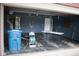 Spacious garage with ample storage space, ready for organizing tools and equipment at 8912 Hosta Way, Indianapolis, IN 46113