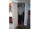 Pantry stocked with cleaning supplies, shelves, and cleaning tools for household maintenance at 8912 Hosta Way, Indianapolis, IN 46113