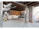 Spacious unfinished basement with exposed beams and mechanicals, ready for customization at 940 E Pleasant Run Parkway North Dr, Indianapolis, IN 46203
