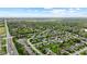 Picturesque aerial shot of a well-planned community with lush trees, winding streets, and beautiful single-Gathering homes at 9749 Soaring Eagle Ln, Fishers, IN 46055