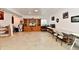 Finished basement featuring a bar, entertainment area, and ample space for recreation and hosting guests at 998 Cass Dr, Franklin, IN 46131