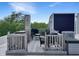 Rooftop deck offering a private outdoor retreat with comfortable seating and a grill at 1026 Jackson St, Columbus, IN 47201
