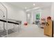 Finished basement with carpeted floors and play area at 11064 Hamilton Run, Zionsville, IN 46077