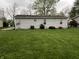 Expansive backyard perfect for outdoor activities and relaxation at 117 Fountain Lake Dr, Greenfield, IN 46140