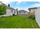 The backyard and exterior provides adequate space for a variety of activities at 1507 N Luett Ave, Indianapolis, IN 46222